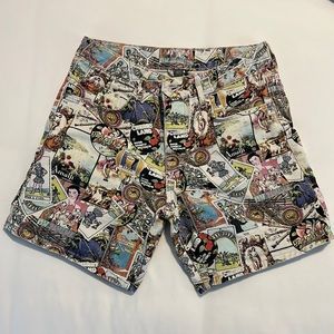 Mens Printed Shorts Size 30